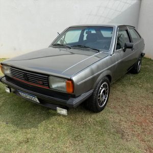 Gol LS 1986 Cinza